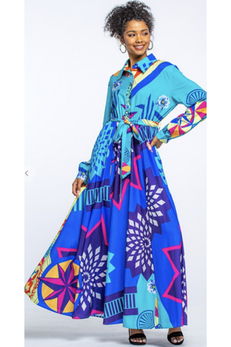 'It's a work of art' Maxi Dress